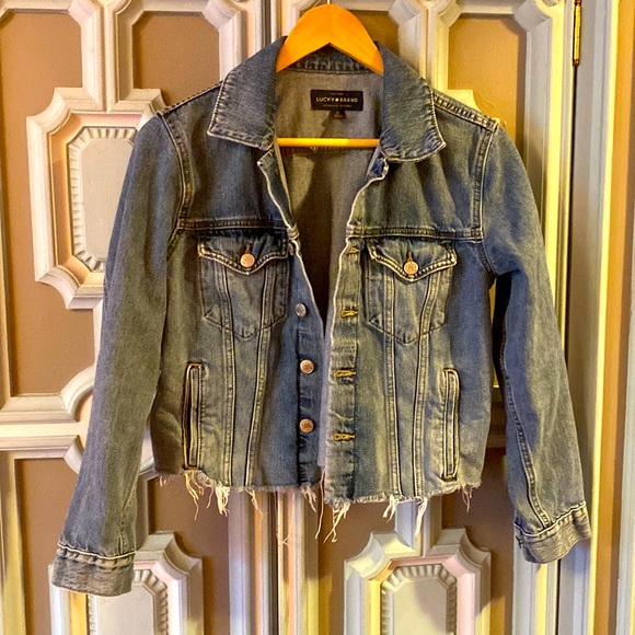 Lucky Brand Jackets & Blazers - Womens Lucky Brand Jean Jacket size Medium